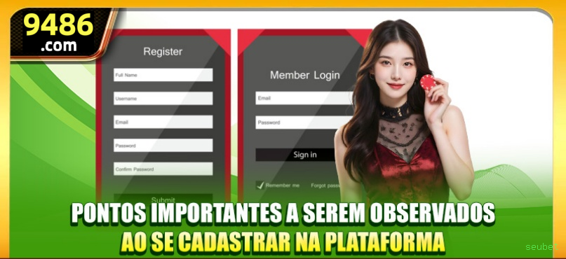 Login seguro na seubet